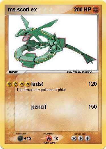 Pokemon ms.scott ex