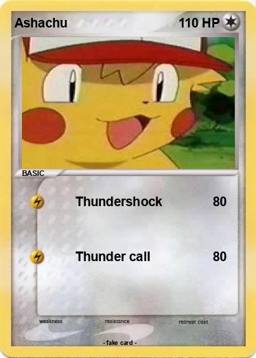 Pokemon Ashachu