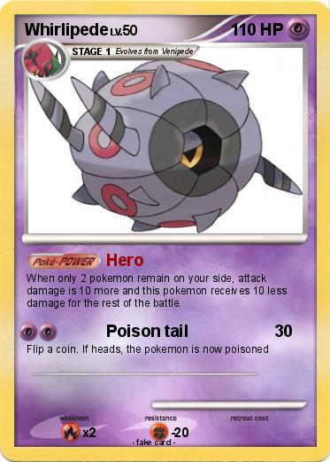 Pokemon Whirlipede