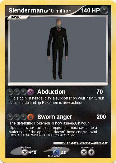 Pokemon Slender man