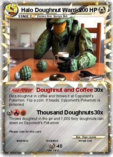 Pokemon Halo Doughnut Warrior