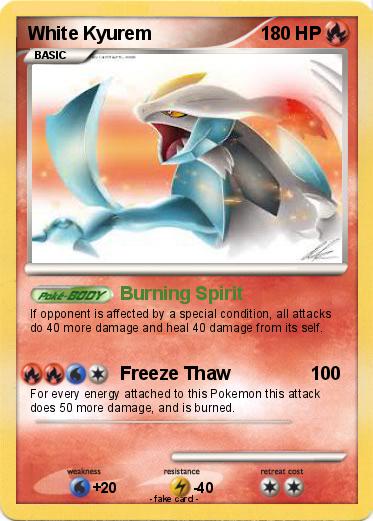 Pokemon White Kyurem