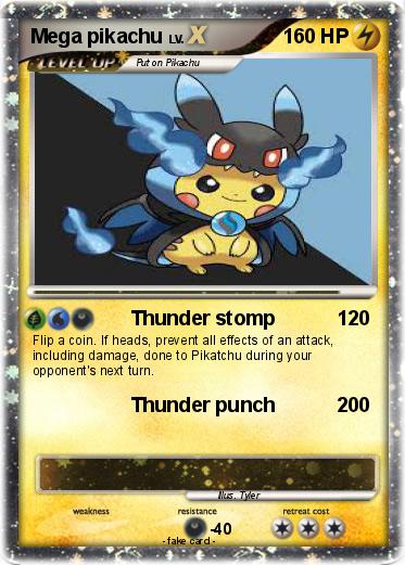 Pokemon Mega pikachu