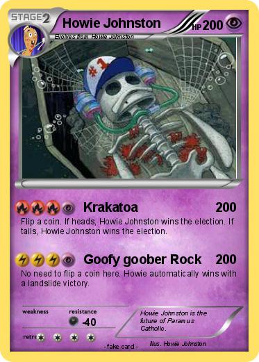 Pokemon Howie Johnston