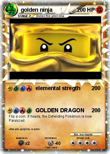 Pokemon golden ninja