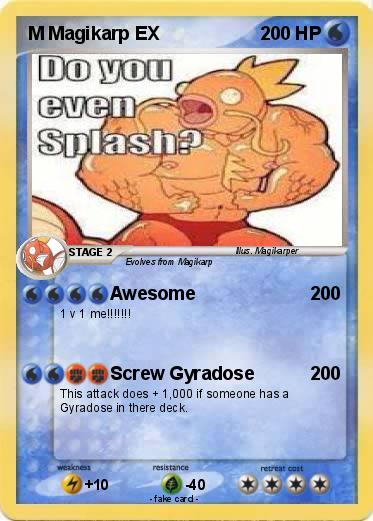 Pokemon M Magikarp EX
