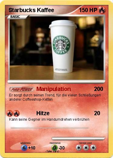 Pokemon Starbucks Kaffee