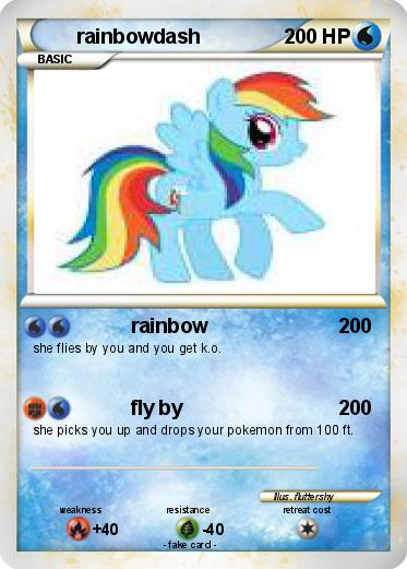 Pokemon rainbowdash
