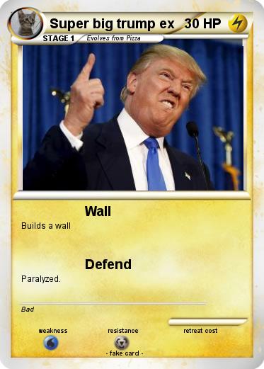 Pokemon Super big trump ex