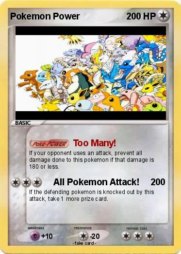 Pokemon Pokemon Power