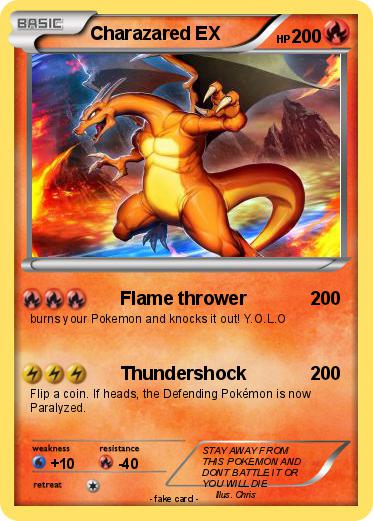 Pokemon Charazared EX