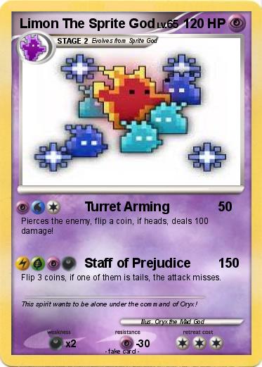 Pokemon Limon The Sprite God