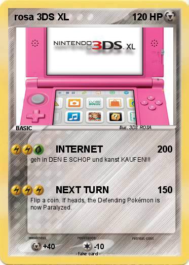 Pokemon rosa 3DS XL