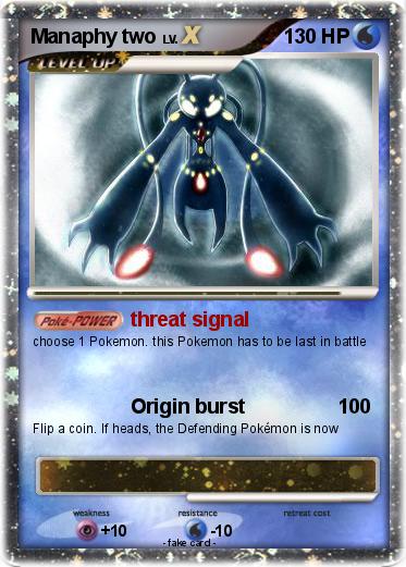 Pokemon Manaphy two