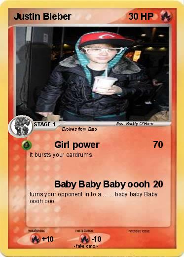 Pokemon Justin Bieber