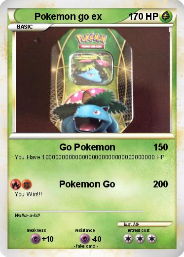 Pokemon Pokemon go ex