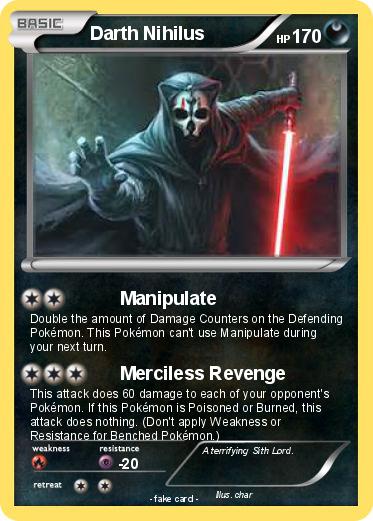 Pokemon Darth Nihilus