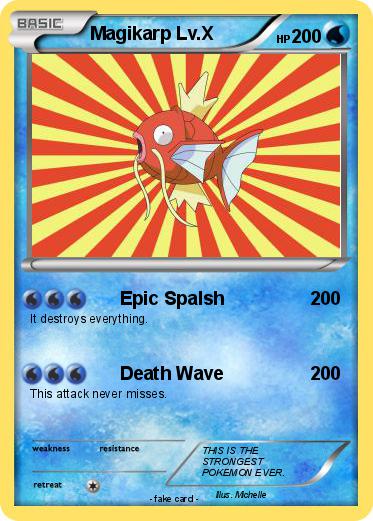 Pokemon Magikarp Lv.X