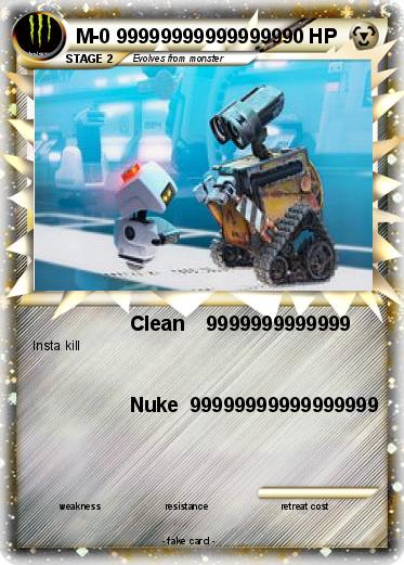 Pokemon M-0 999999999999999