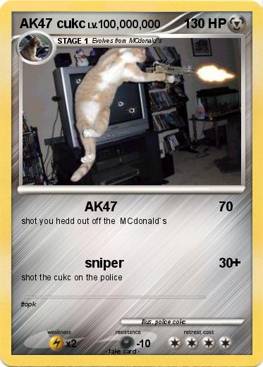 Pokemon AK47 cukc