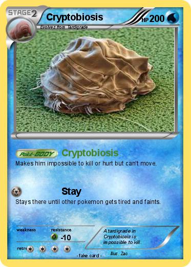 Pokemon Cryptobiosis