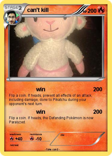 Pokemon can't kill