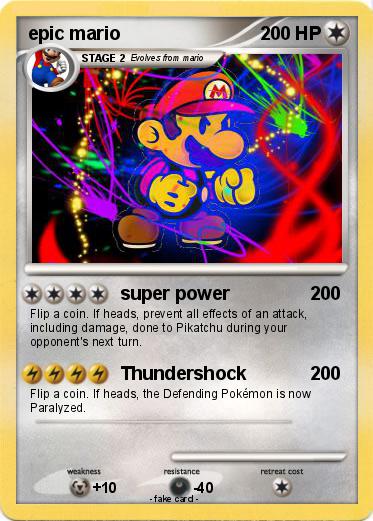 Pokemon epic mario