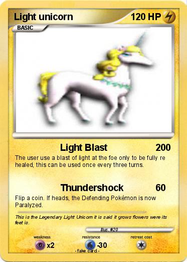 Pokemon Light unicorn