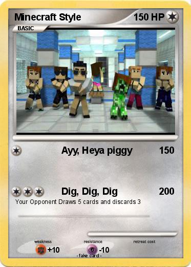 Pokemon Minecraft Style