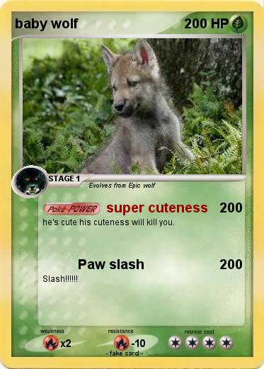 Pokemon baby wolf