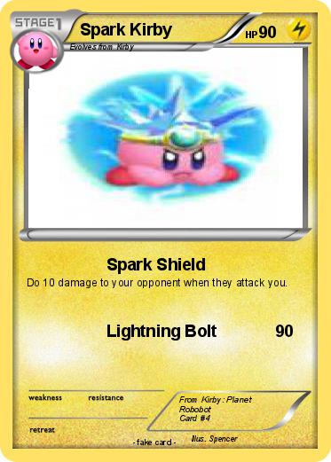 Pokemon Spark Kirby