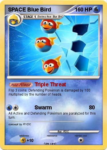 Pokemon SPACE Blue Bird