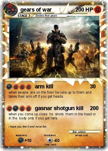 Pokemon gears of war