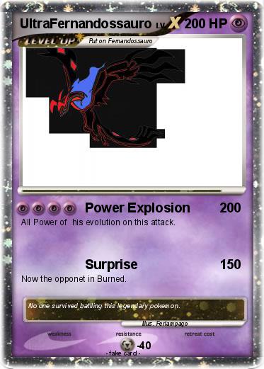 Pokemon UltraFernandossauro