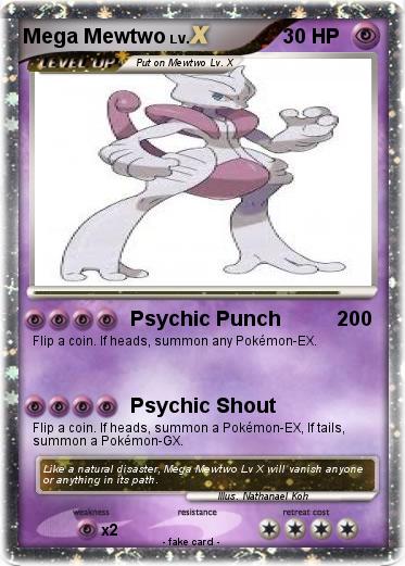 Pokemon Mega Mewtwo