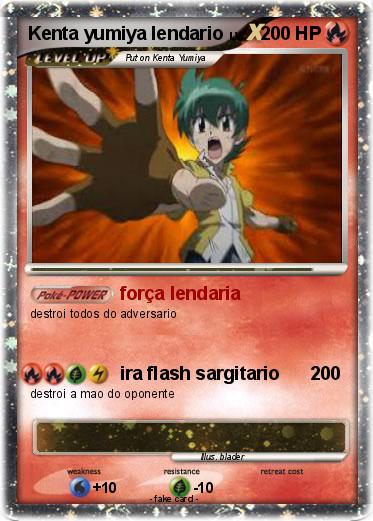Pokemon Kenta yumiya lendario