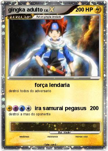Pokemon gingka adulto