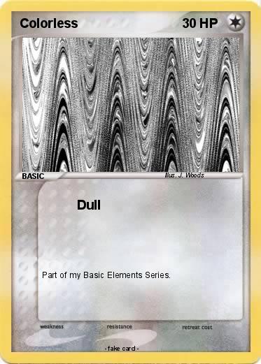 Pokemon Colorless