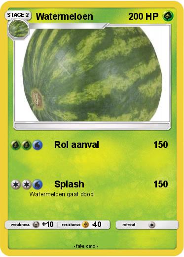 Pokemon Watermeloen