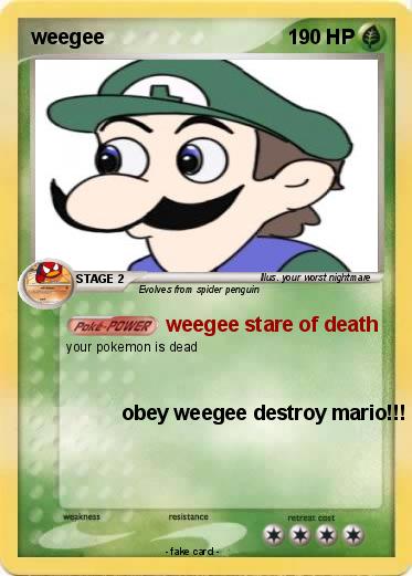Pokemon weegee