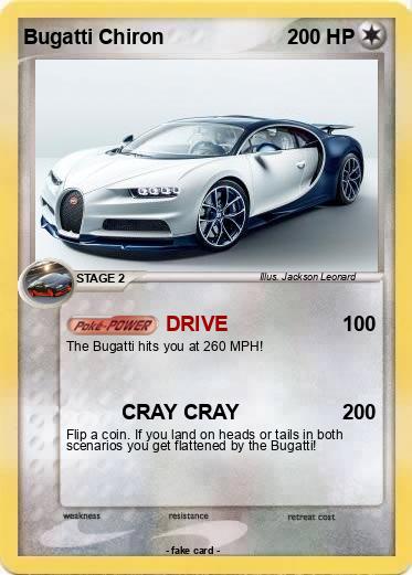 Pokemon Bugatti Chiron
