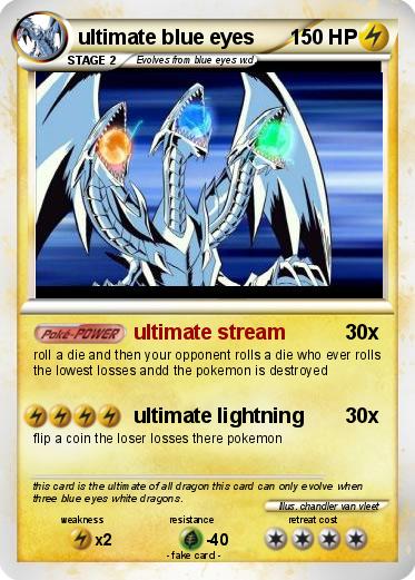 Pokemon ultimate blue eyes