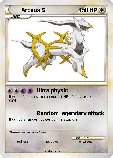 Pokemon Arceus S