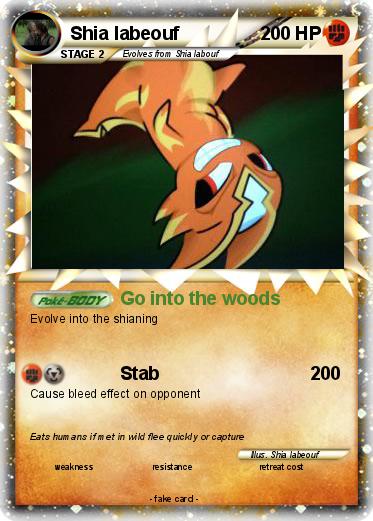 Pokemon Shia labeouf