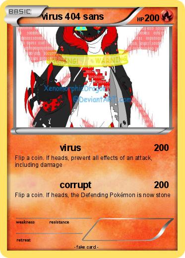 Pokemon virus 404 sans