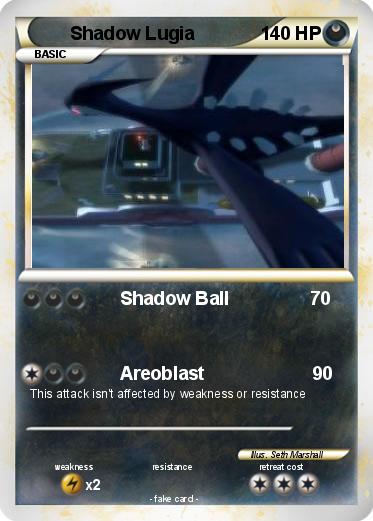 Pokemon Shadow Lugia