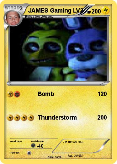 Pokemon JAMES Gaming LV2