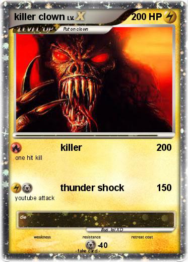 Pokemon killer clown