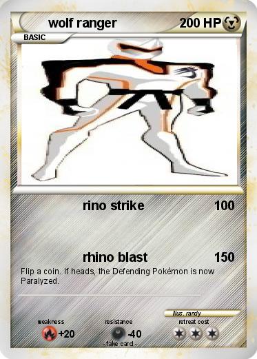 Pokemon wolf ranger