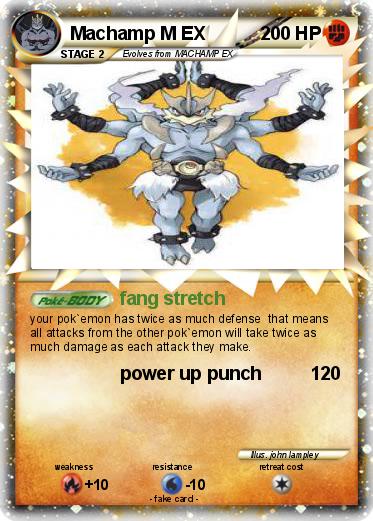 Pokemon Machamp M EX